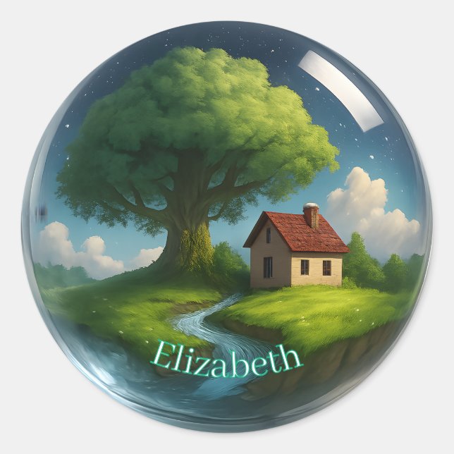 Individuelle Name Cottarget core Nature Sticker (Vorderseite)