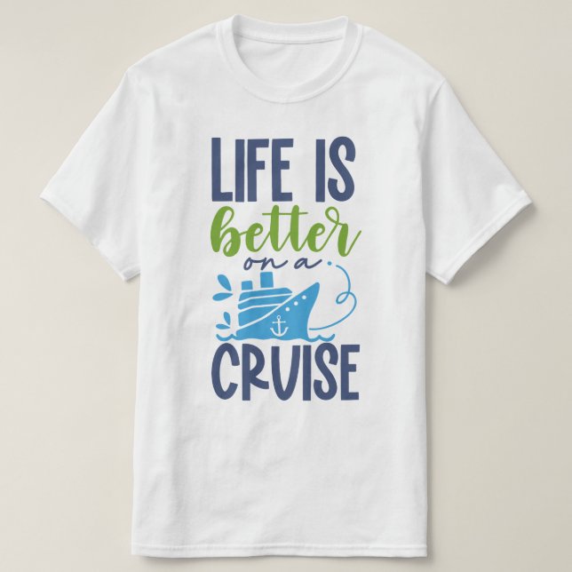 Individuelle Name Cruise T-Shirt (Design vorne)