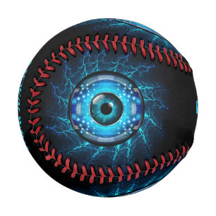 Individuelle Name Cyber Circuit Eye Baseball