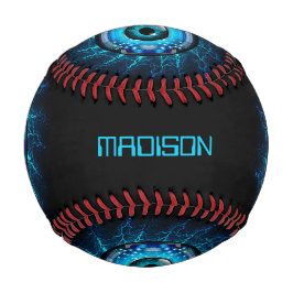Individuelle Name Cyber Circuit Eye Baseball