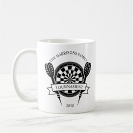 Individuelle Name Dart Kaffeetasse
