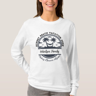 Individuelle Name Datum Position Matching Family B T-Shirt