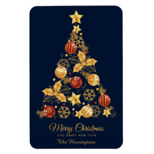 Individuelle Name Decorative Weihnachtsbaum Magnet