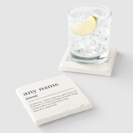 Individuelle Name Definition Bester Freund Geschen Steinuntersetzer