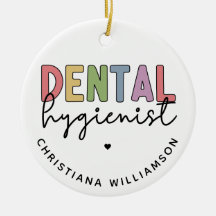 Individuelle Name Dental Hygienist RDH Geschenke