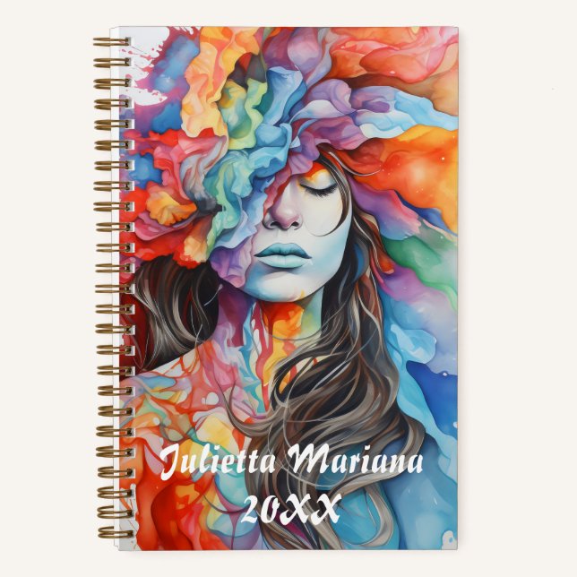 Individuelle Name des Rauchens Notizbuch (Vorderseite)