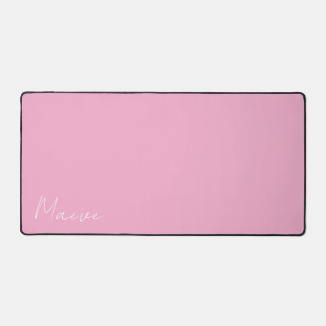 Individuelle Name Desk Mat | Personalisierte große Schreibtischunterlage (Vorderseite)