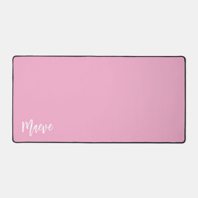 Individuelle Name Desk Mat | Personalisierte große Schreibtischunterlage (Vorderseite)