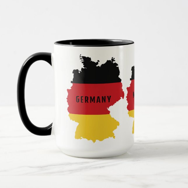 Individuelle Name Deutschland Tasse (Links)