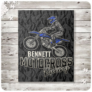 Individuelle Name Dirt Bike Rider Puzzle