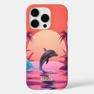 Individuelle Name Dolphin iPhone 16 Pro Hülle