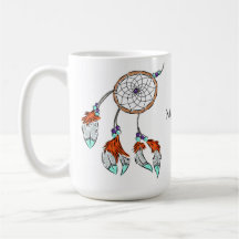 Individuelle Name Dreamcatcher Tasse