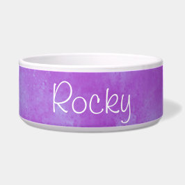 Individuelle Name DreamCloud Keramik Pet Bowl Napf