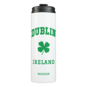 Individuelle Name Dublin Irland Thermosbecher