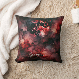 Individuelle Name Eerie Bloomonden Halloween Alkoh Kissen