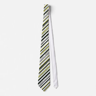 individuelle Name elegant gestreift Krawatte