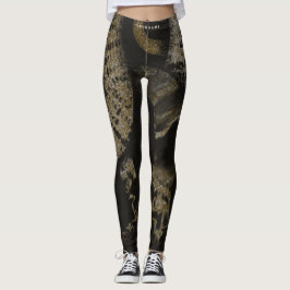 Individuelle Name Elegante Medusa Snakes Leggings