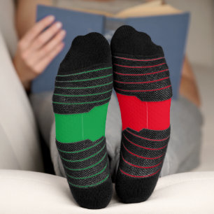 Individuelle Name Farben Weihnachtssocken, Persona Socken