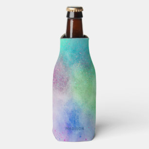 individuelle Name Farbexplosionsflasche Cooler Flaschenkühler