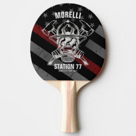 Individuelle Name Feuerwehr Tischtennis Schläger
