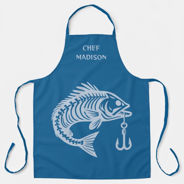 Individuelle Name Fish Schürze (Vorderseite)