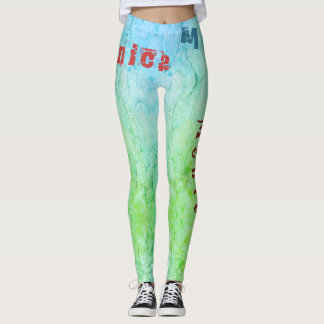 Individuelle Name Fitness Leggings