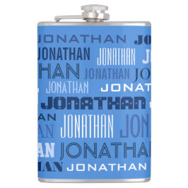 Individuelle Name Flachmann