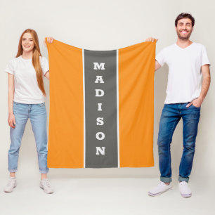 individuelle Name-Fleecedecke Fleecedecke