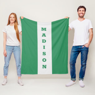 Individuelle Name-Fleecedecke Fleecedecke