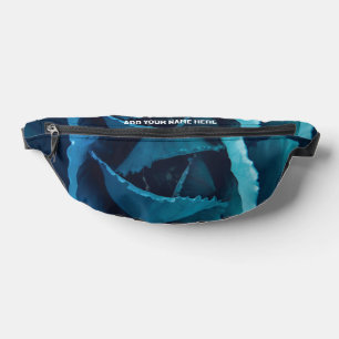 Individuelle Name Floral BLUE ROSE Fanny Pack Bauchtasche