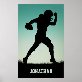 Individuelle Name Football Player Poster