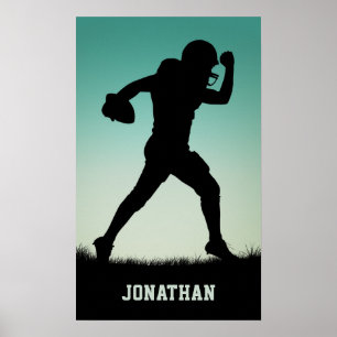 Individuelle Name Football Player Poster