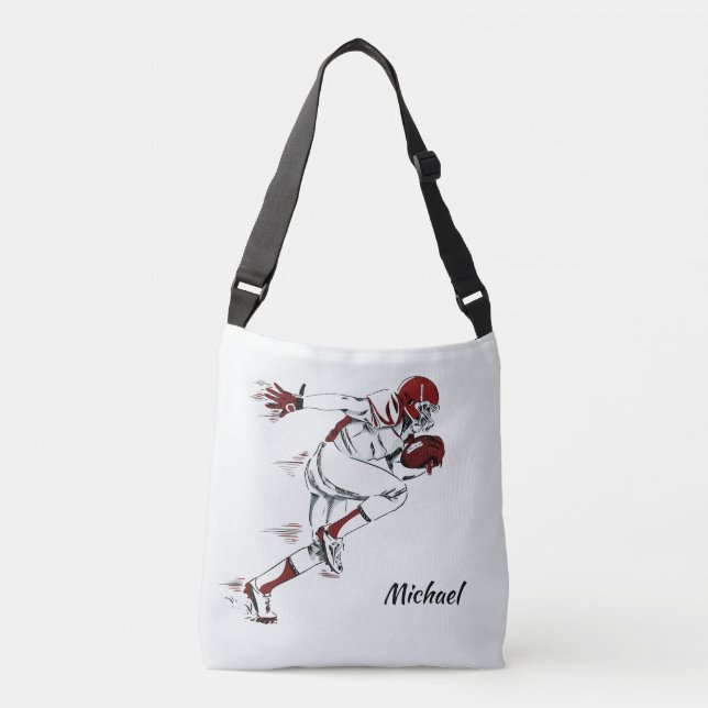 Individuelle Name Football Player Taschen (Vorderseite)