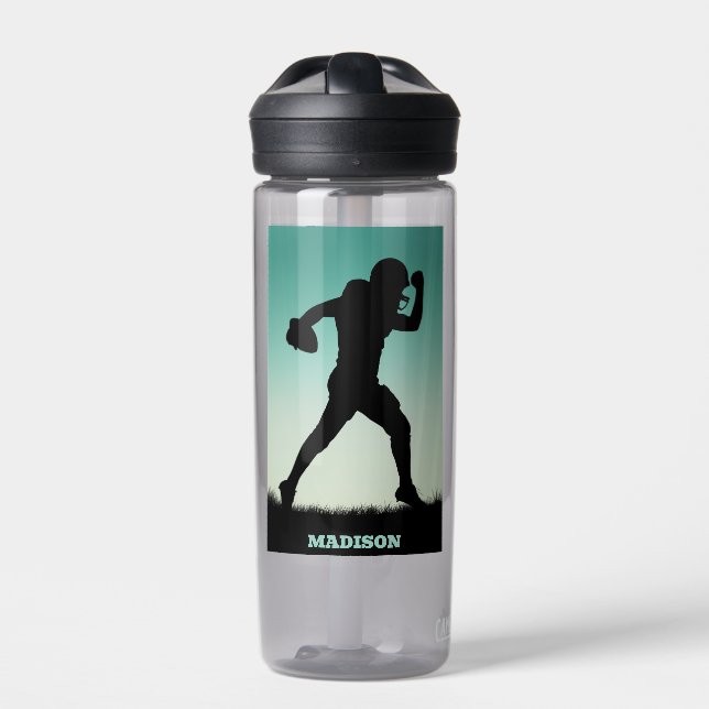 Individuelle Name Football Player Trinkflasche (Vorderseite)