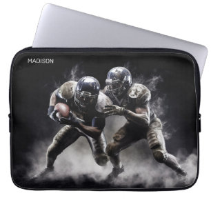 Individuelle Name Football Players Illustration Laptopschutzhülle