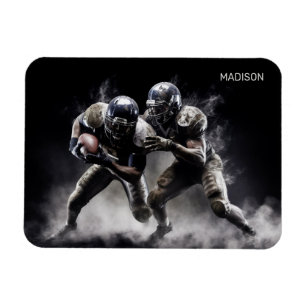 Individuelle Name Football Players Illustration Magnet