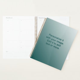 Individuelle Name Foto Artwork School Office Hard  Planer