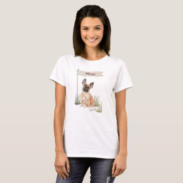 Individuelle Name Französischer Bulldogge T-Shirt