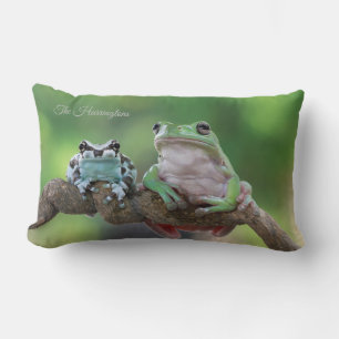 Individuelle Name Frog Lendenkissen