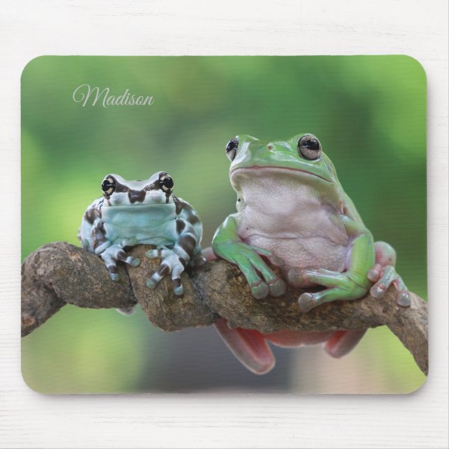 Individuelle Name Frog Mouse Pad Mousepad (Vorne)