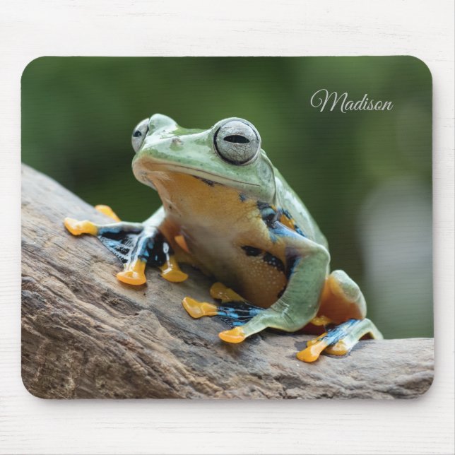 Individuelle Name Frog Mouse Pad Mousepad (Vorne)