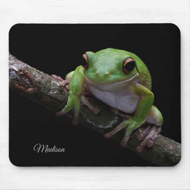 Individuelle Name Frog Mouse Pad Mousepad (Vorne)