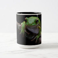 Individuelle Name Frosch Tasse