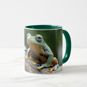Individuelle Name Frosch Tasse