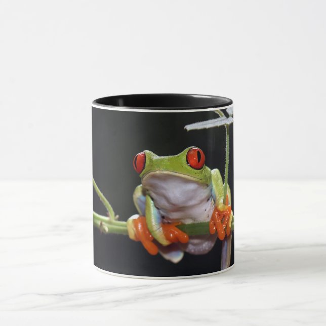 Individuelle Name Frosch Tasse (Zentrum)