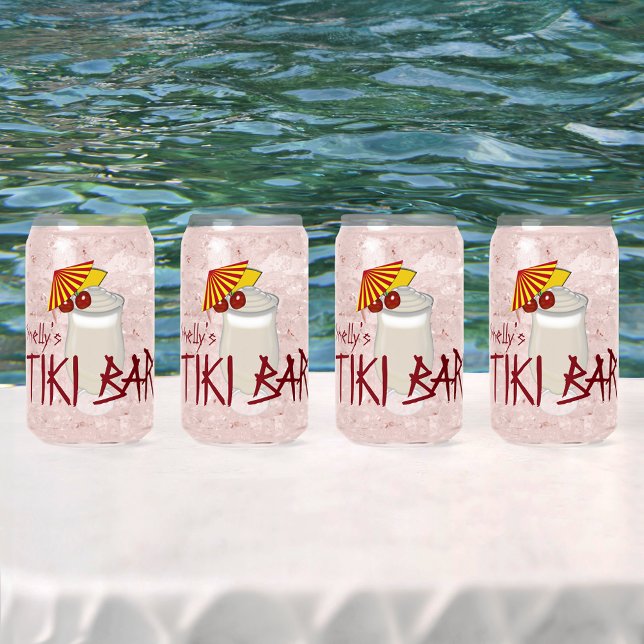 Individuelle Name Frozen Drink Tiki Bar Dosenglas (Von Creator hochgeladen)