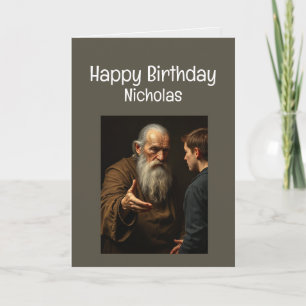 Individuelle Name Funny Birthday Old Age Kommen fü Karte
