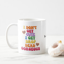 Individuelle Name Funny Colorful LGBTQ Prix Kaffee Kaffeetasse