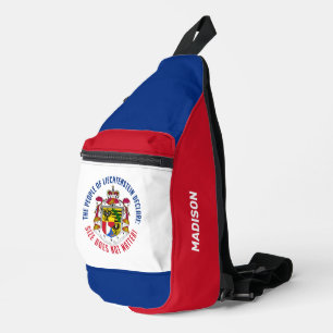 Individuelle Name Funny Liechtenstein Crossbody Bag