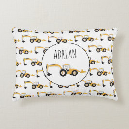 Individuelle Name für den Backhofsbau Dekokissen